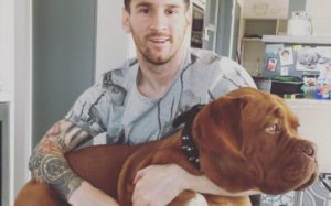 El perro de Leo Messi